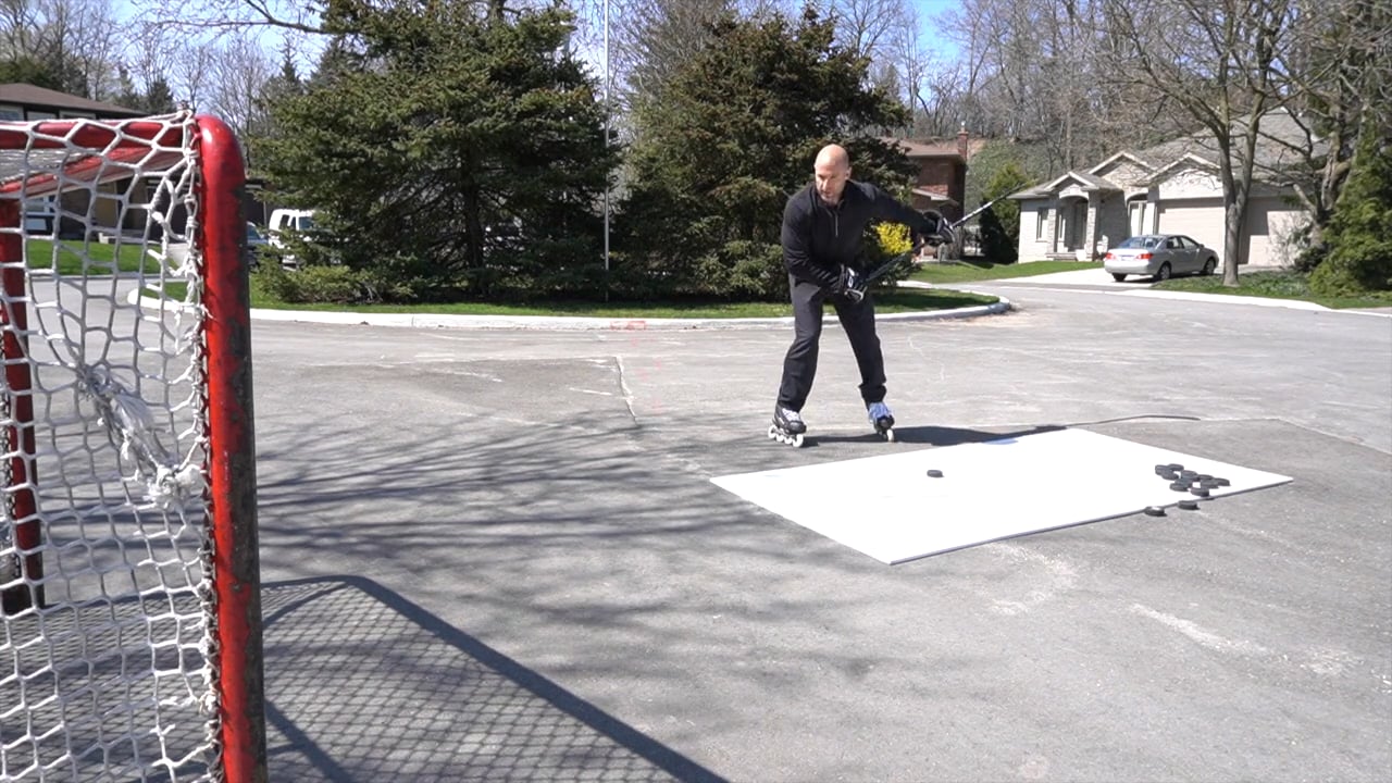 HaH - Slap Shot on Roller Blades
